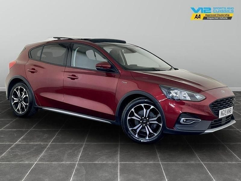 Red Used 2019 Ford Focus Active X Hatchback | £12,695 (Good price) - Image 1/2