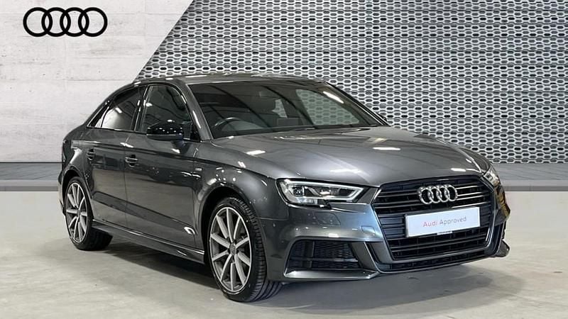 Grey Used 2018 Audi A3 Black Edition Sedan | £17,400 (Fair price) - Image 1/4