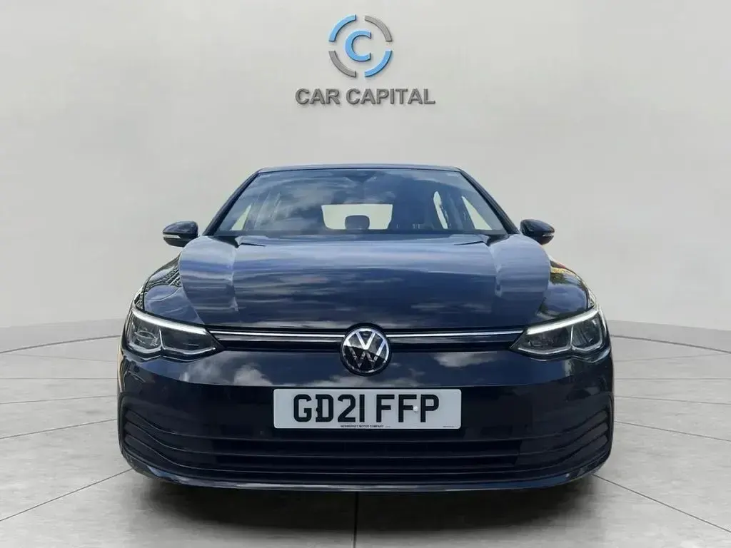 Used VW Golf VII S 115 HP (84 kW) 2021 Black Hatchback