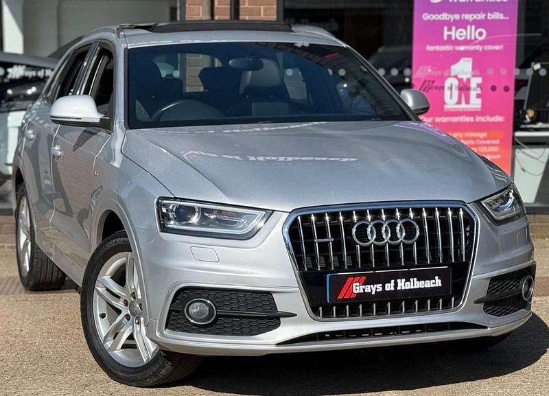 Begagnad Audi Q3 S-Line 2013 Silver SUV