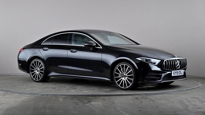 Used Mercedes CLS350 AMG line 286 HP (210 kW) 2019 Black Coupe