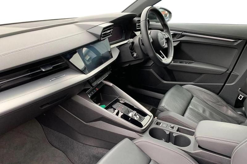 Used Audi A3 Sportback S-Line 150 HP (110 kW) 2021 Black Hatchback