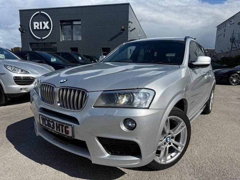 Silver Used 2013 BMW X3 M Sport SUV | £9,950 (Good price) - Image 1/4