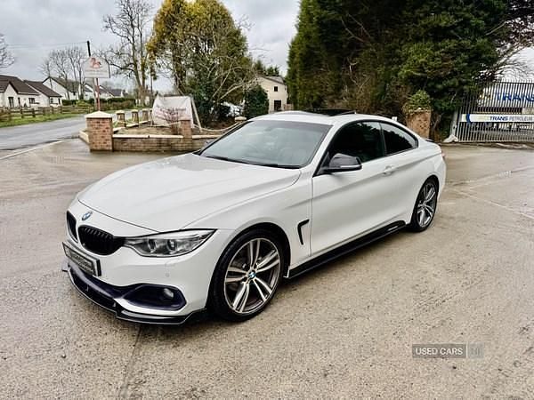Used BMW 420 Sport Line 2014 White Coupe