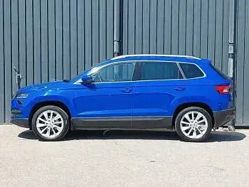 Used Skoda Karoq SE L 115 HP (84 kW) 2020 Blue SUV