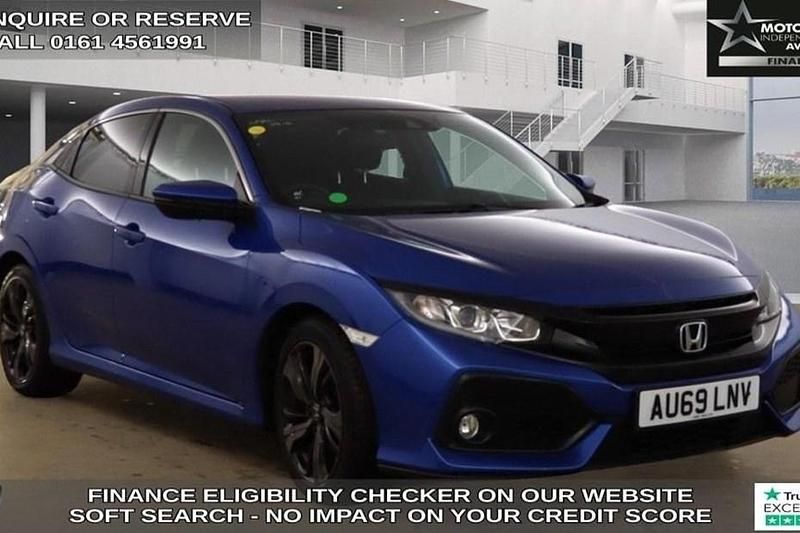 Blue Used 2019 Honda Civic SR Hatchback | £13,440 (Fair price) - Image 1/1