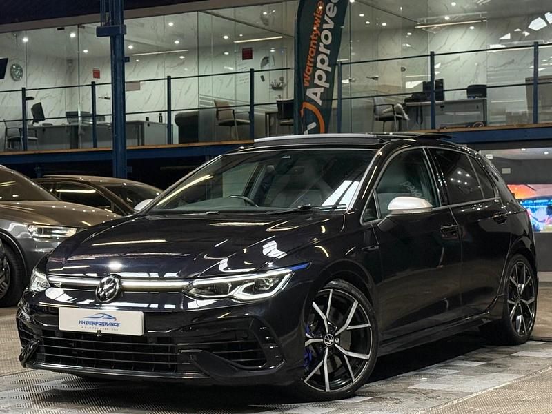 Black Used 2021 VW Golf VIII R Hatchback | £27,895 (Fair price) - Image 1/4