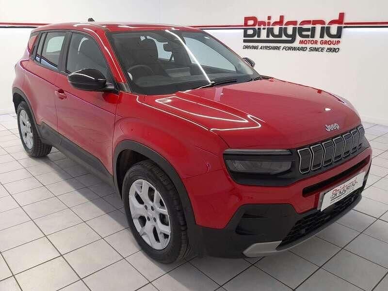 Used Jeep Avenger Altitude 100 HP (73 kW) 2023 Red SUV
