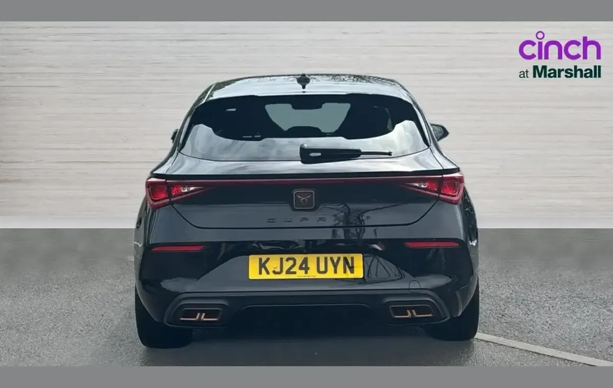 Used Cupra Leon VZ2 241 HP (177 kW) 2024 Black Hatchback