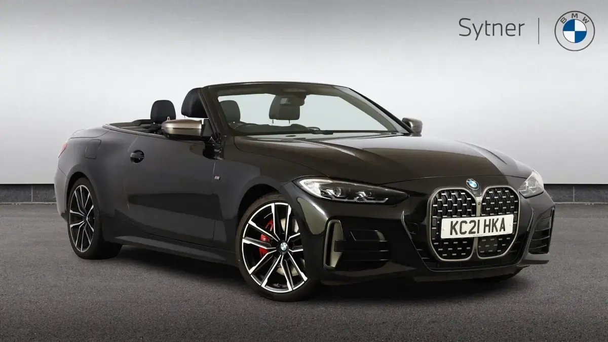 Used BMW M440 M Sport 374 HP (275 kW) 2021 Black Sedan