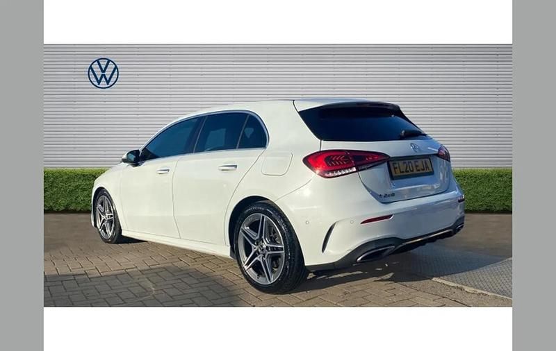 Used Mercedes A220 AMG Line Premium 190 HP (139 kW) 2020 White Hatchback