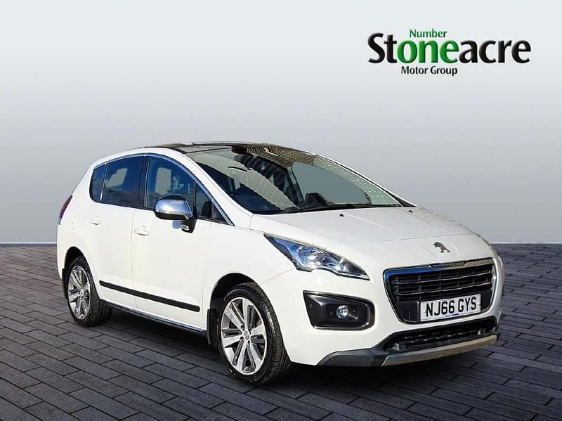 White Used 2016 Peugeot 3008 Allure Hatchback | £5,990 (Good price) - Image 1/4