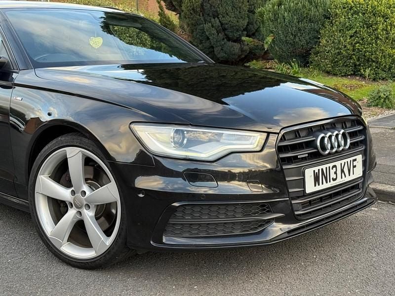 Used Audi A6 Black Edition 245 HP (180 kW) 2013 Black Estate