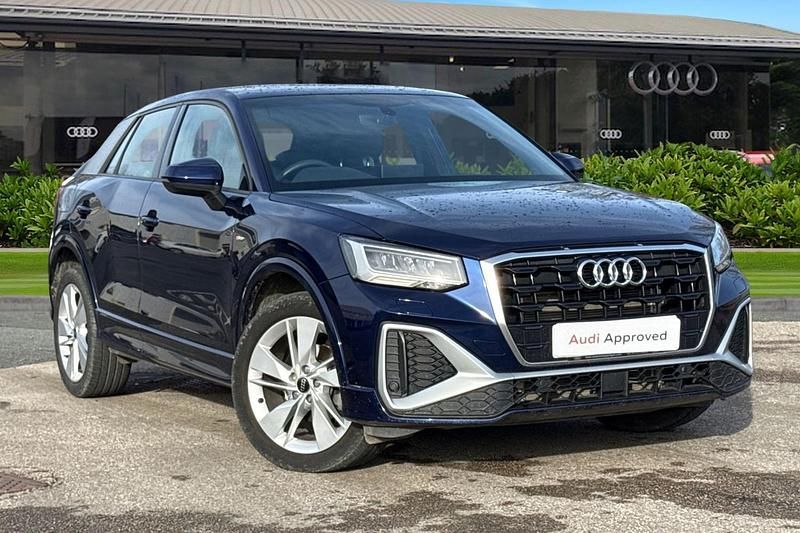 Used Audi Q2 S-Line 150 HP (110 kW) 2023 Blue SUV
