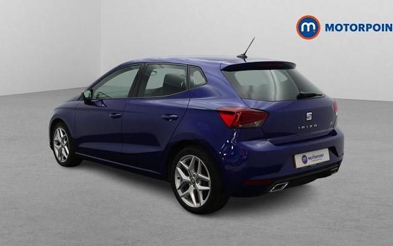 Used Seat Ibiza FR 95 HP (69 kW) 2021 Blue Hatchback