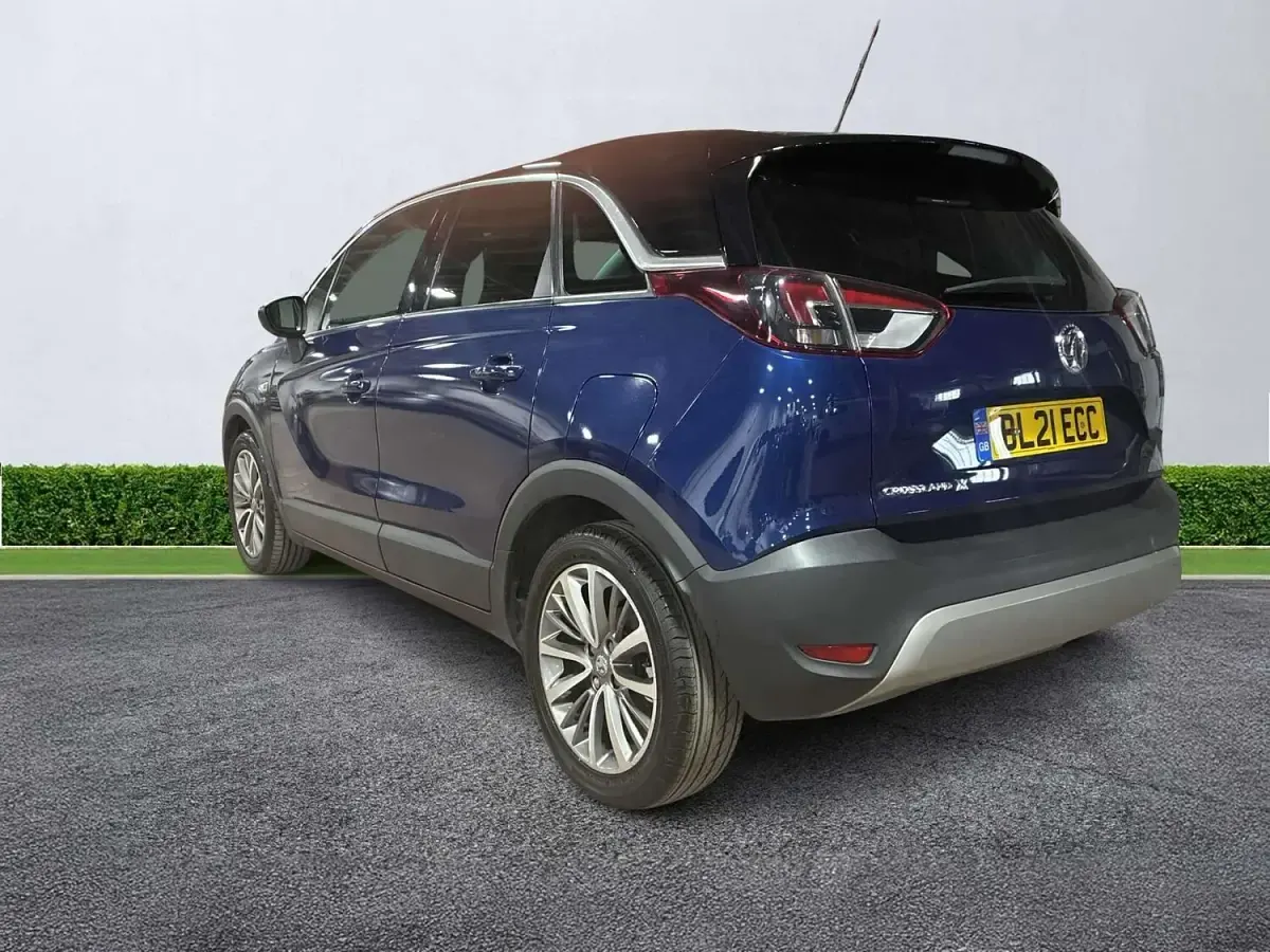 Used Vauxhall Crossland X 75 HP (55 kW) 2021 Blue SUV