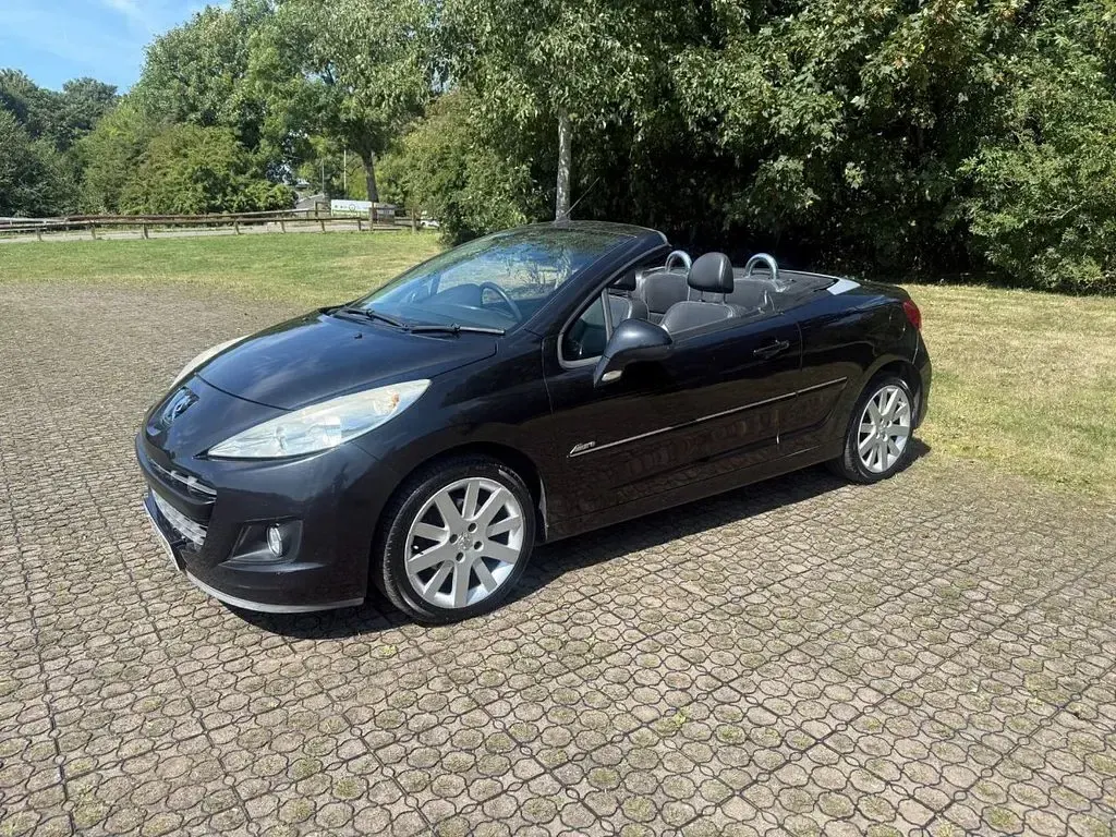 Used Peugeot 207 CC Allure 120 HP (88 kW) 2010 Black Cabriolet