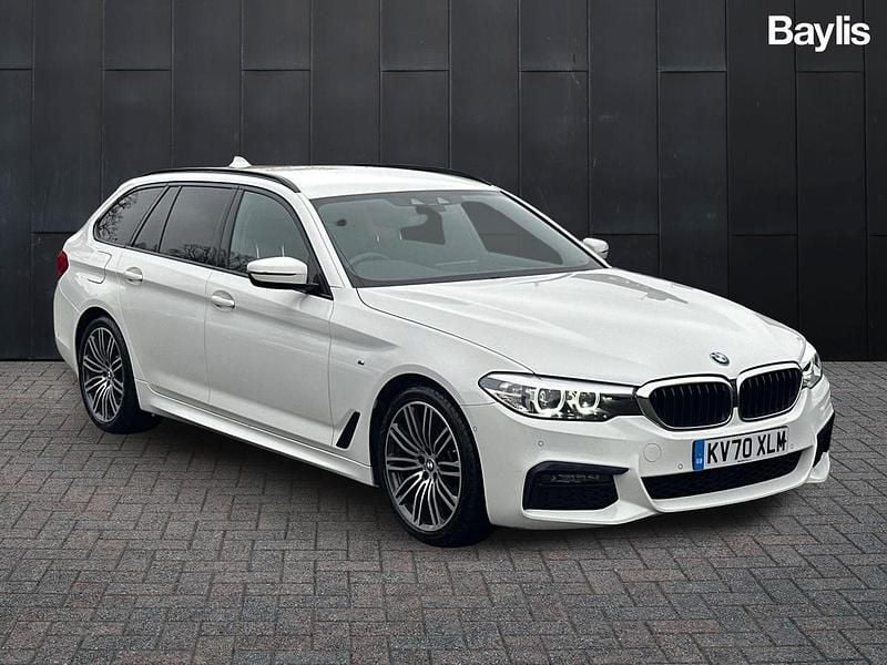 Used BMW 520 M Sport 2020 White Estate