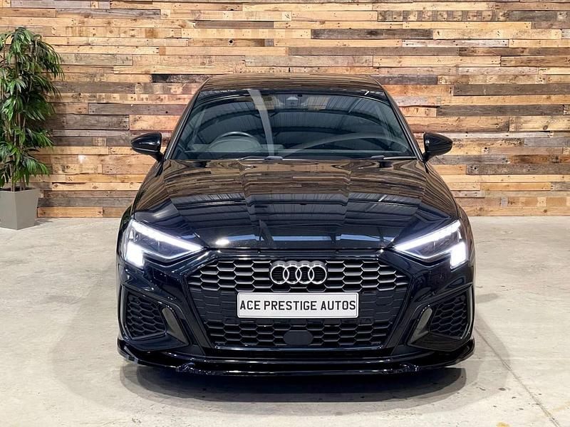 Used Audi A3 Sportback S-Line 150 HP (110 kW) 2021 Black Hatchback