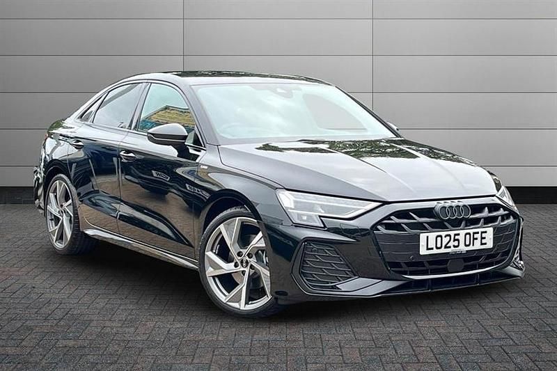 Mythos black New 2025 Audi A3 Black Edition Sedan | £33,295 (Super price) - Image 1/4