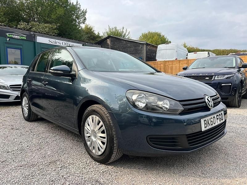 Blue Used 2010 VW Golf VI S Hatchback | £1,750 (Good price) - Image 1/4