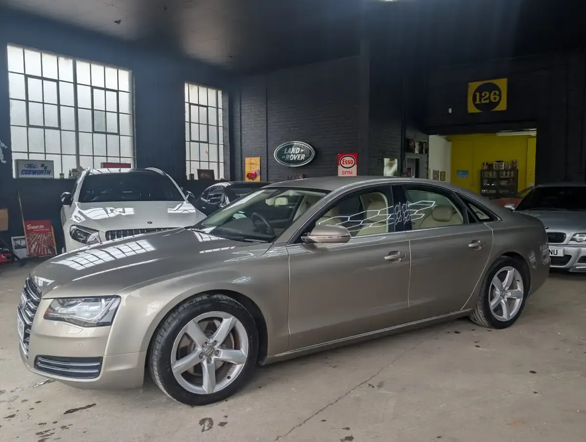 Used Audi A8 2013 Beige Sedan