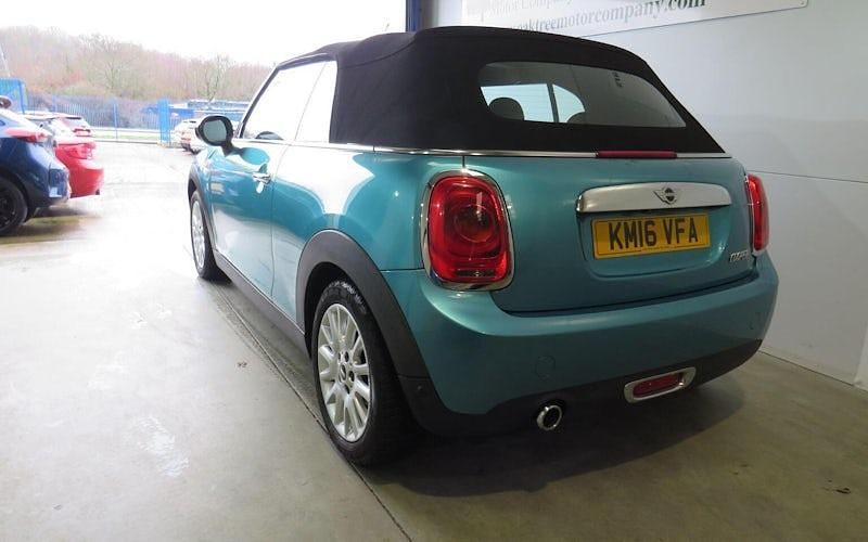 Used Mini Cooper Cabriolet 136 HP (100 kW) 2016 Blue Cabriolet