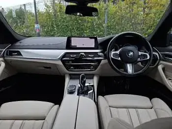 Used BMW 520 M Sport 184 HP (135 kW) 2019 Blue Sedan