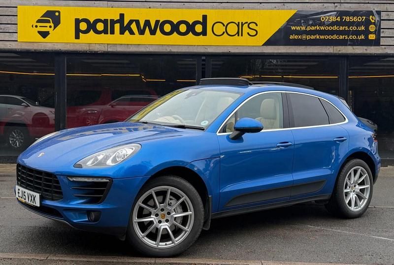 Used Porsche Macan S 2015 Blue SUV