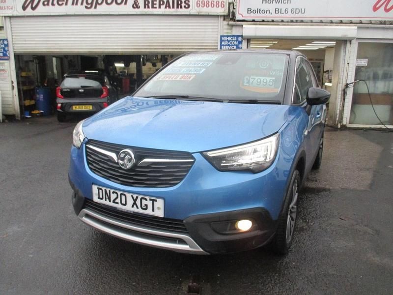 Second-hand Vauxhall Crossland X Elite 130 CP (95 kW) 2020 Albastru SUV