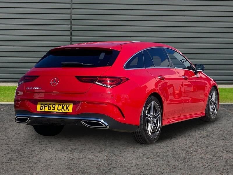 Used Mercedes CLA200 Shooting Brake AMG Line Premium 2019 Red Estate