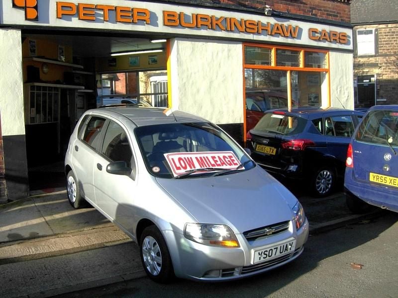 Silver Used 2007 Chevrolet Kalos Hatchback | £1,750 - Image 1/4