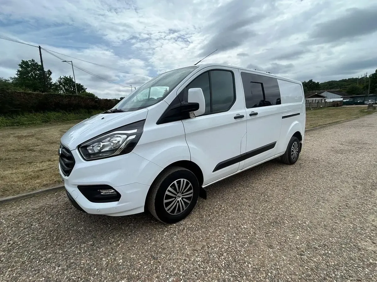 Used Ford Transit Custom Trend 130 HP (95 kW) 2022 White Van