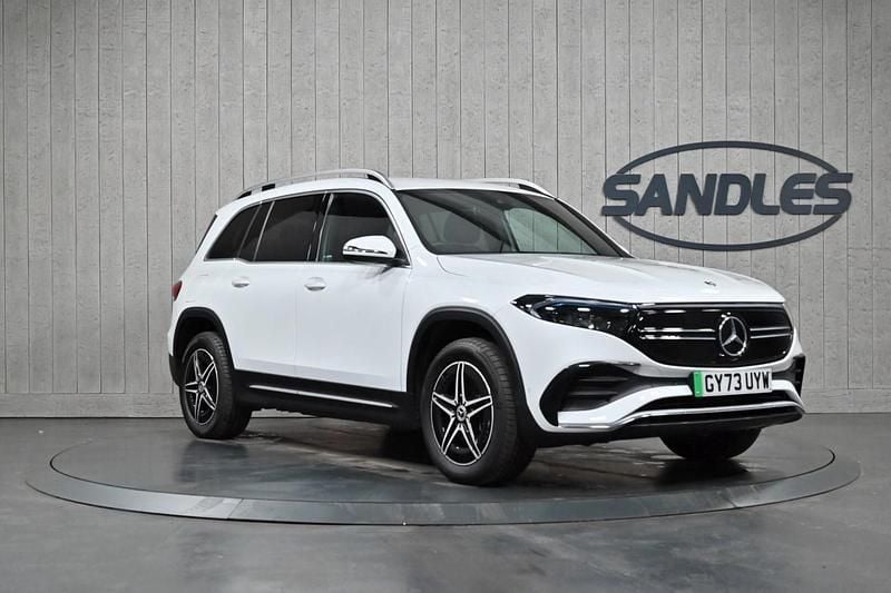 White Used 2023 Mercedes EQB300 AMG line SUV | £29,499 (Fair price) - Image 1/4