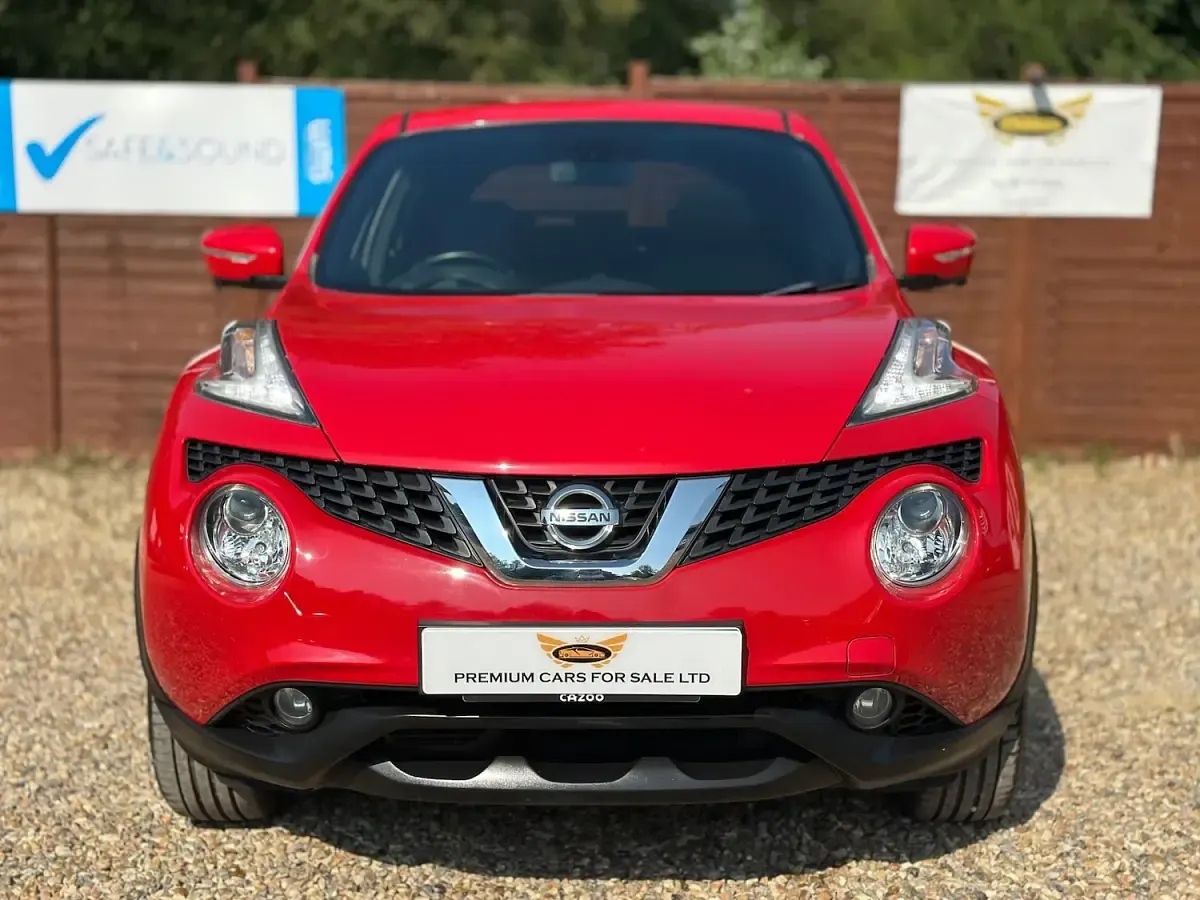 Used Nissan Juke N-Connecta 117 HP (86 kW) 2018 Red SUV