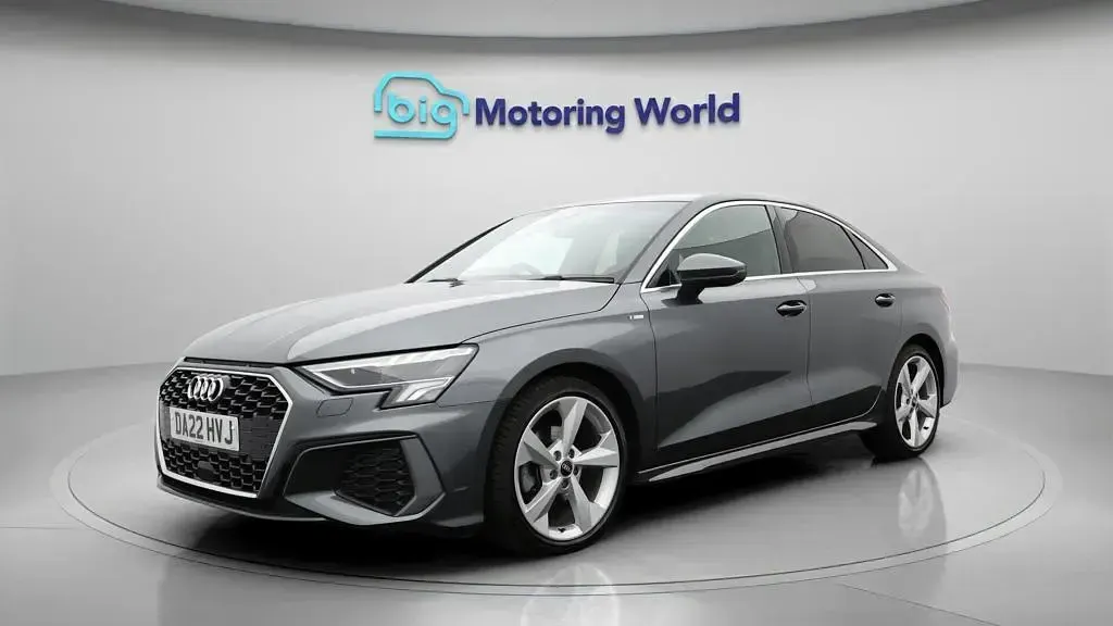 Used Audi A3 S-Line 150 HP (110 kW) 2022 Grey Sedan