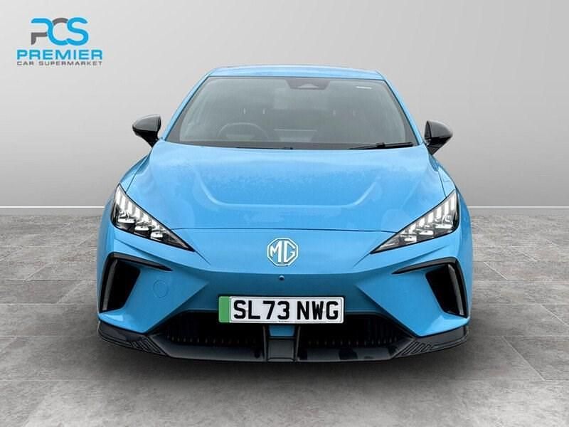 Used MG MG4 EV Trophy 2023 Blue Hatchback