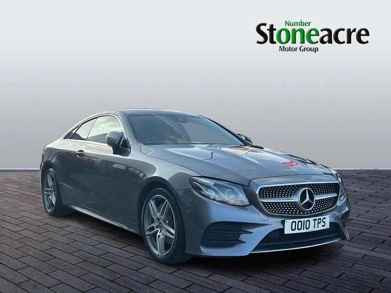 Used Mercedes E220 AMG line 194 HP (142 kW) 2019 Grey Coupe