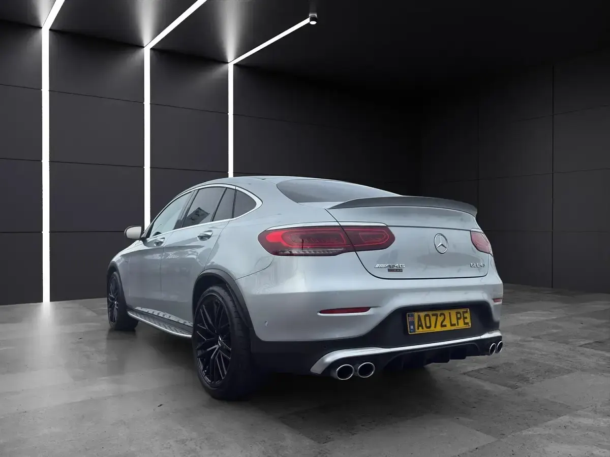 Used Mercedes GLC43 AMG Premium Plus 390 HP (286 kW) 2022 Silver Coupe
