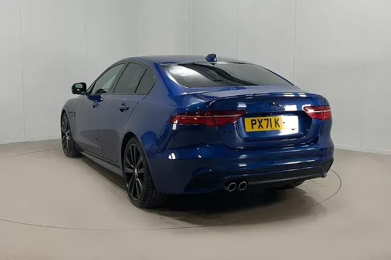 Used Jaguar XE R-Dynamic 201 HP (147 kW) 2021 Blue Sedan