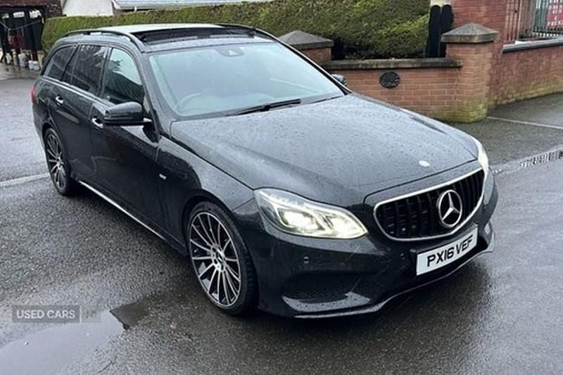 Used Mercedes E350 Premium 2016 Black Estate