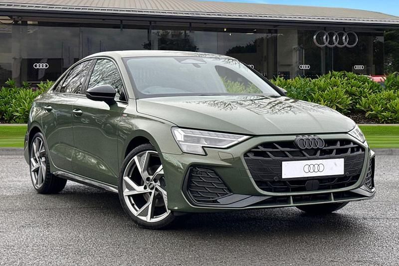 Green New 2026 Audi A3 Black Edition Sedan | £36,850 (Fair price) - Image 1/4