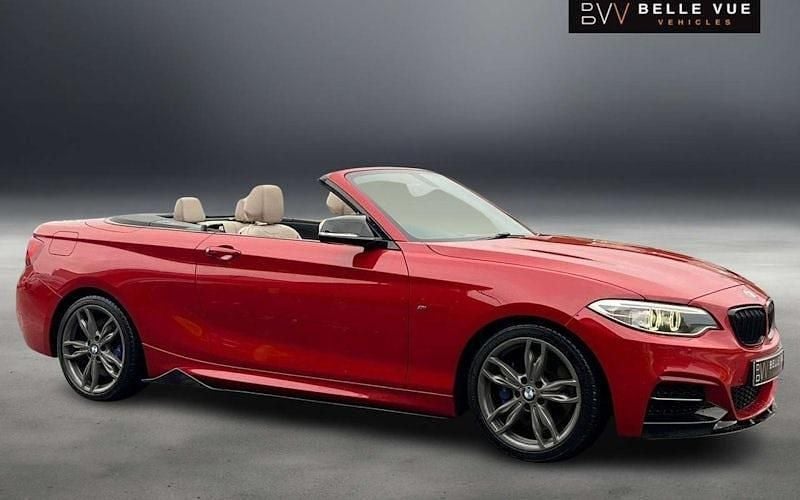 Used BMW M235 M Sport 326 HP (239 kW) 2015 Red Cabriolet