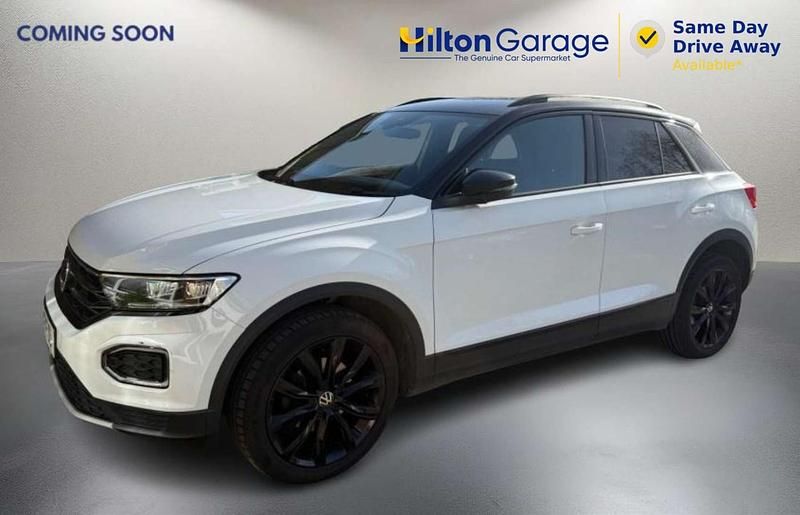 Used VW T-Roc Black Edition 150 HP (110 kW) 2021 White SUV
