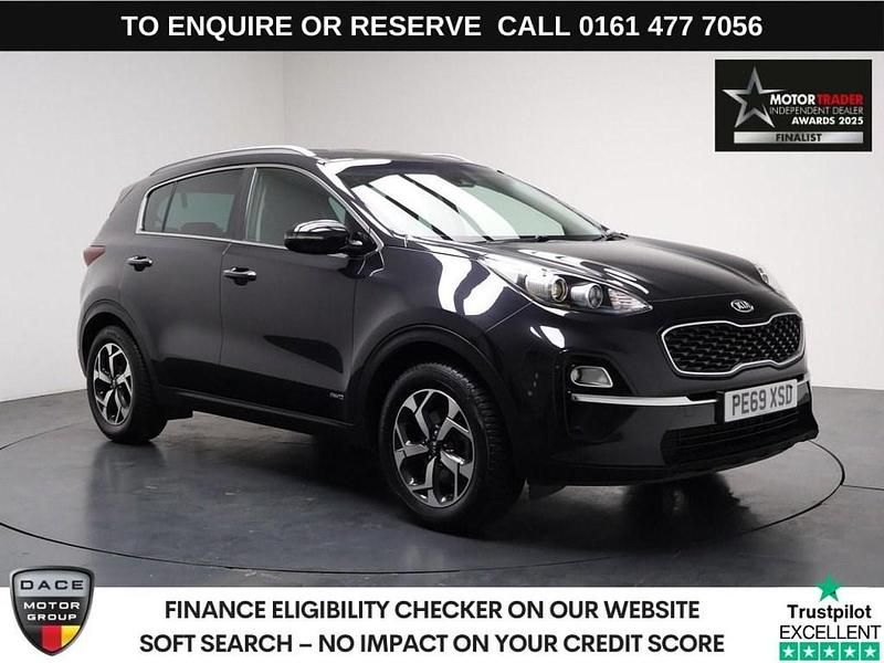 Black Used 2019 Kia Sportage 2 SUV | £13,780 (Fair price) - Image 1/3