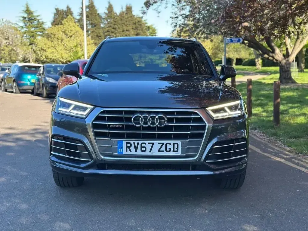 Begagnad Audi Q5 S-Line 190 HK (139 kW) 2017 Grå SUV