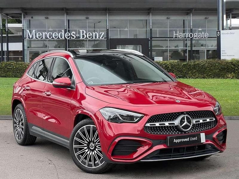 Red Used 2024 Mercedes GLA220 AMG Line Premium Plus SUV | £38,800 - Image 1/4