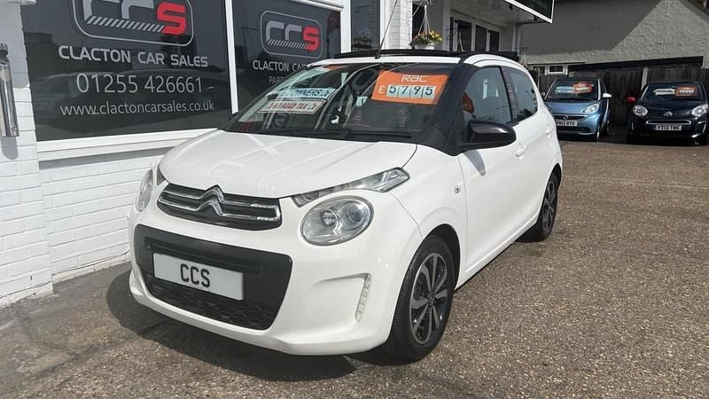 Used Citroën C1 Feel 68 HP (50 kW) 2015 White Hatchback