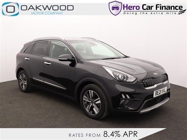 Black Used 2021 Kia Niro 3 SUV | £22,045 (Expensive) - Image 1/1
