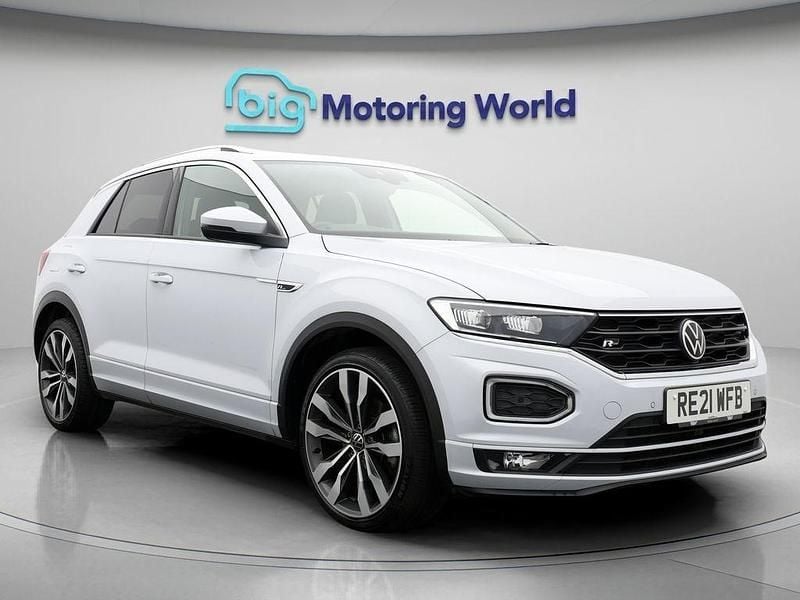 Silver Used 2021 VW T-Roc R-line SUV | £21,000 (Fair price) - Image 1/4